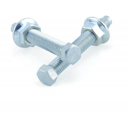 Parafusos de Bloqueador / Esticador de Roda Traseiro M8 2un BOLT MOTORCYCLE HARDWARE