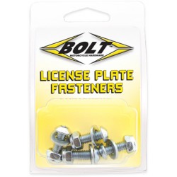 Parafusos e Porcas para Matricula (4 / un) BOLT MOTORCYCLE HARDWARE