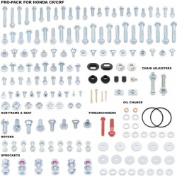 Kit de Parafusos PRO PACK | HONDA CR / CRF BOLT MOTORCYCLE HARDWARE Honda