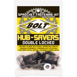 Kit de Parafusos de Cremalheira Pretos | JAPONESAS (6 / un) BOLT MOTORCYCLE HARDWARE