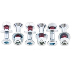 Kit de Parafusos de Cremalheira Cinza | HONDA CR / CRF (6 / un) BOLT MOTORCYCLE HARDWARE