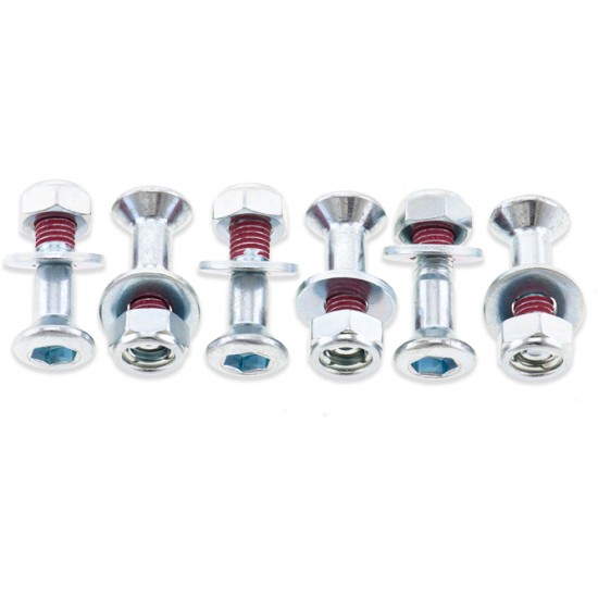 Kit de Parafusos de Cremalheira Cinza | HONDA CR / CRF (6 / un) BOLT MOTORCYCLE HARDWARE
