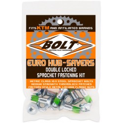 Kit de Parafusos de Cremalheira Cinza | EURO STYLE (6 / un) BOLT MOTORCYCLE HARDWARE Husqvarna