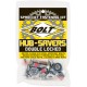 Kit de Parafusos de Cremalheira Cinza | JAPONESAS (6 / un) BOLT MOTORCYCLE HARDWARE