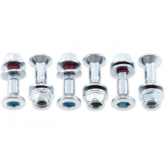 Kit de Parafusos de Cremalheira Cinza | JAPONESAS (6 / un) BOLT MOTORCYCLE HARDWARE