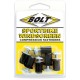 Rebites / Porcas de Viseira + Parafusos (Kit 6 / un) BOLT MOTORCYCLE HARDWARE