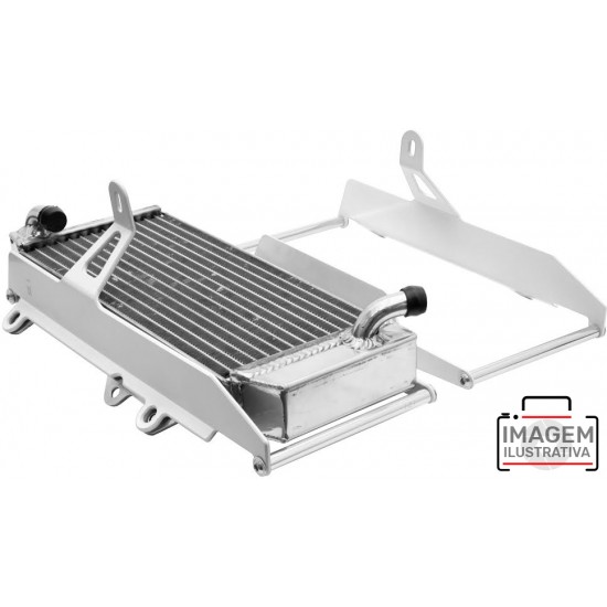 Proteção de Radiador Aluminio Light CrossPro Rieju Proteção de Radiador Aluminio Light CrossPro Rieju
