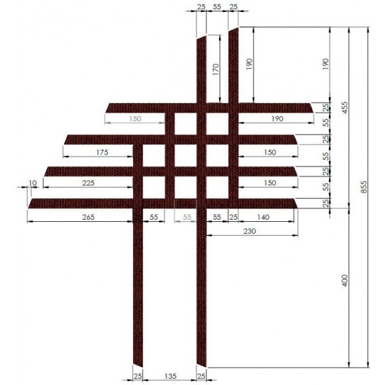 Fitas Nerf Bars Crosspro