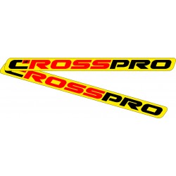 Autocolante Crosspro para Triângulos (2 Unidades)