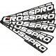 Autocolante Crosspro 190x20mm (10 Unidades)