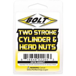 Porcas e Anilhas para Cilindro / Cabeça de Motor 2 Tempos BOLT MOTORCYCLE HARDWARE