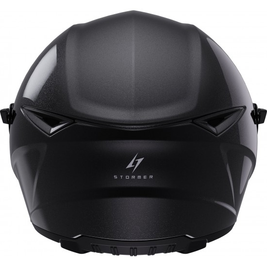 Capacete Criança STRIKE SOLID Preto Pérola STORMER