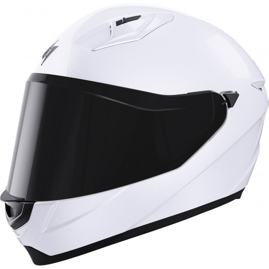 Capacete Criança STRIKE SOLID Branco Pérola STORMER