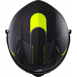 Capacete STRIKE CURVE Amarelo Neon Mate STORMER