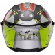 Capacete Criança STRIKE BOOM Vermelho / Amarelo Neon Pérola STORMER
