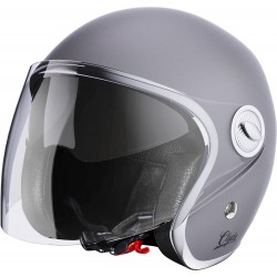 Capacete CLYDE Cinza / Bronze Metal Mate STORMER