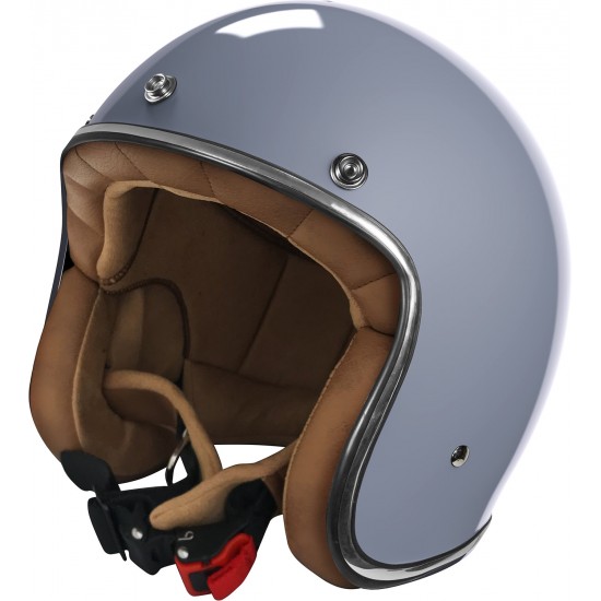 Capacete QUARTZ Cinza Nardo Brilho STORMER