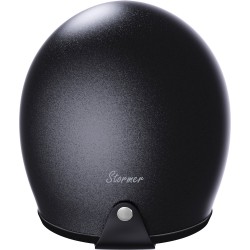 Capacete QUARTZ GLITTER Preto Mate STORMER