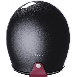 Capacete QUARTZ GLITTER Preto Pérola STORMER