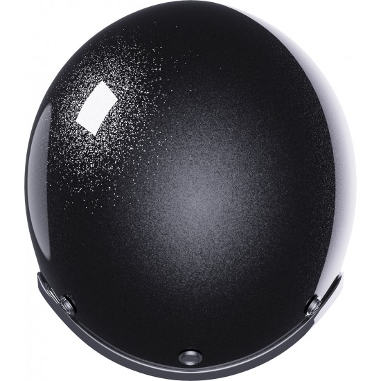 Capacete QUARTZ GLITTER Preto Pérola STORMER