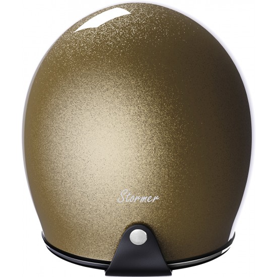 Capacete QUARTZ GLITTER Dourado Brilho STORMER