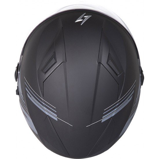 Capacete Jet RECON Cinza Mate Stormer Capacete Jet RECON Cinza Mate Stormer