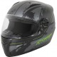 Capacete Integral SWIFT SHADE Preto / Verde Metal Mate Stormer