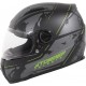 Capacete Integral SWIFT SHADE Preto / Verde Metal Mate Stormer