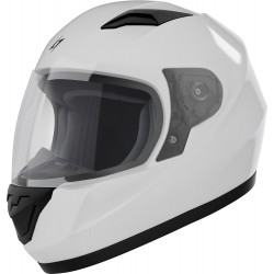 Capacete Criança RULE SOLID Branco Brilhante STORMER