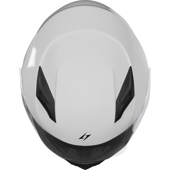 Capacete Criança RULE SOLID Branco Brilhante STORMER