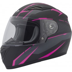 Capacete Criança Integral RULE ARROW Rosa Neon STORMER