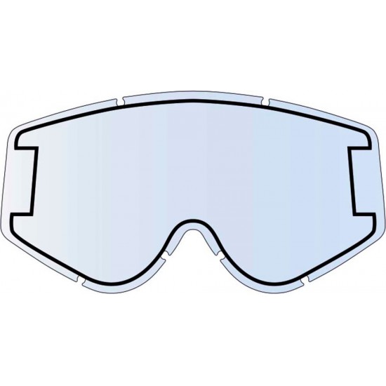 LENTE HZ "EVIDENCE" Dupla Transparente Hz Goggles