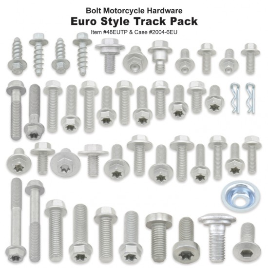 Kit de Parafusos TRACK PACK | KTM & EURO STYLE BOLT MOTORCYCLE HARDWARE