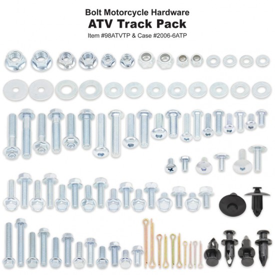 Kit de Parafusos TRACK PACK | ATV BOLT MOTORCYCLE HARDWARE