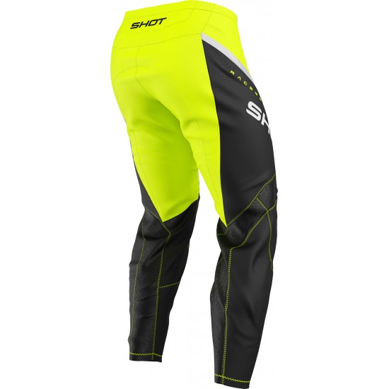 Calças Criança DRAW DAYTONA Amarelas Neon SHOT