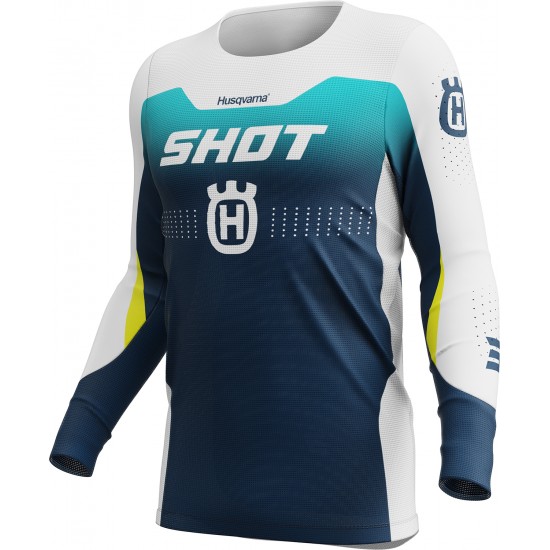 Camisola AEROLITE HUSQVARNA Azul SHOT