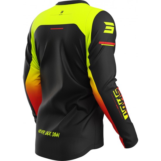 Camisola DEVO BLOCK Amarela Neon SHOT