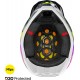Capacete LITE RACING Azul / Amarelo Neon Pérola SHOT
