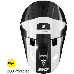 Capacete LITE S10 Holographic Pérola SHOT