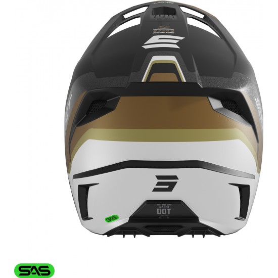 Capacete SPEED ATOMIC Dourado Mate SHOT