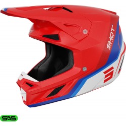 Capacete SPEED ATOMIC Vermelho Pérola SHOT