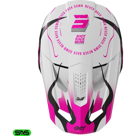 Capacete SPEED BEAST Rosa Pérola SHOT