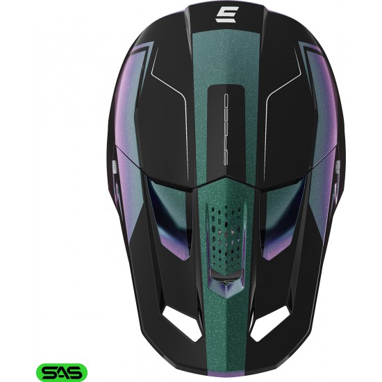Capacete SPEED FURY Camalião Pérola SHOT