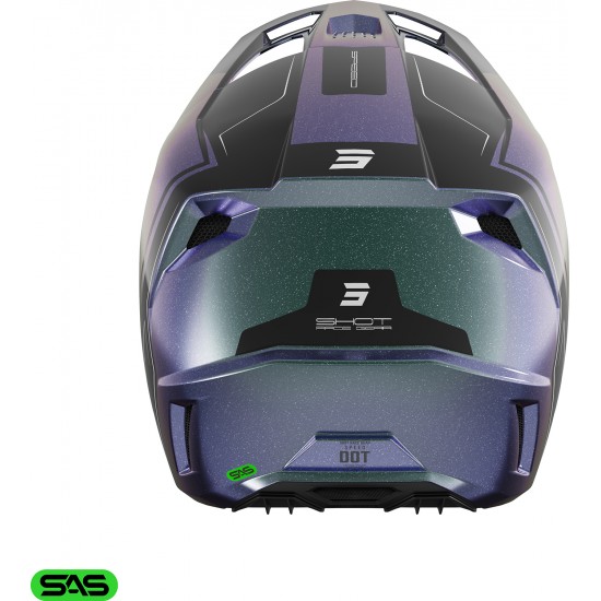 Capacete SPEED FURY Camalião Pérola SHOT