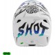 Capacete SPEED GHOST Azul Brilho SHOT