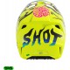 Capacete Criança SPEED GHOST Amarelo Neon Brilho SHOT