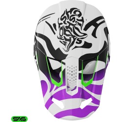 Capacete Criança SPEED GHOST Roxo Brilho SHOT