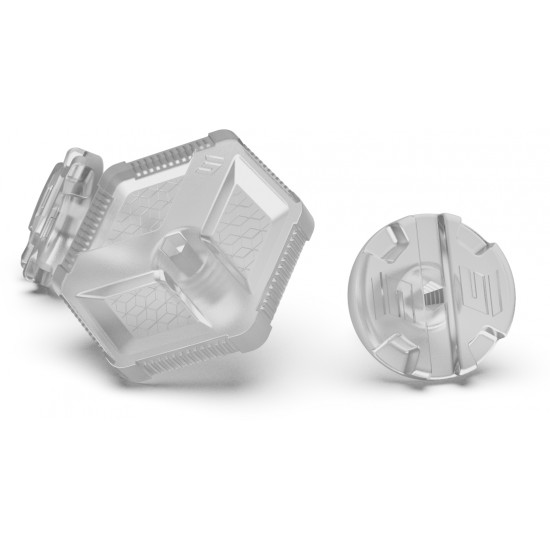 Kit de Parafusos Capacete SPEED Transparentes SHOT