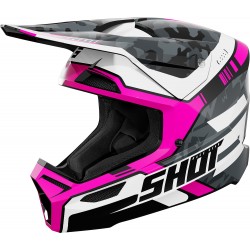 Capacete FURIOUS FLASH Rosa Brilho SHOT