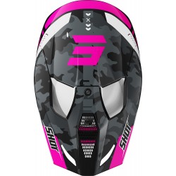 Capacete FURIOUS FLASH Rosa Brilho SHOT